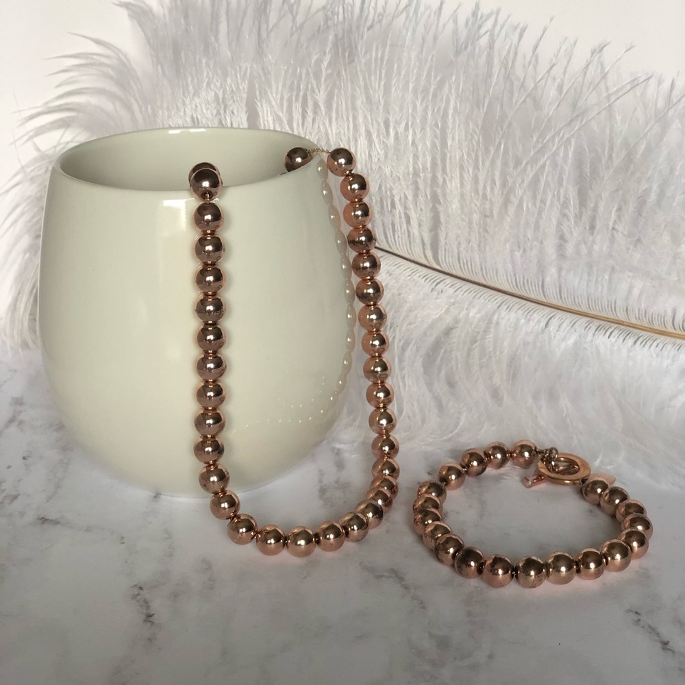 Brooks Brothers “346” Necklace and Bracelet set